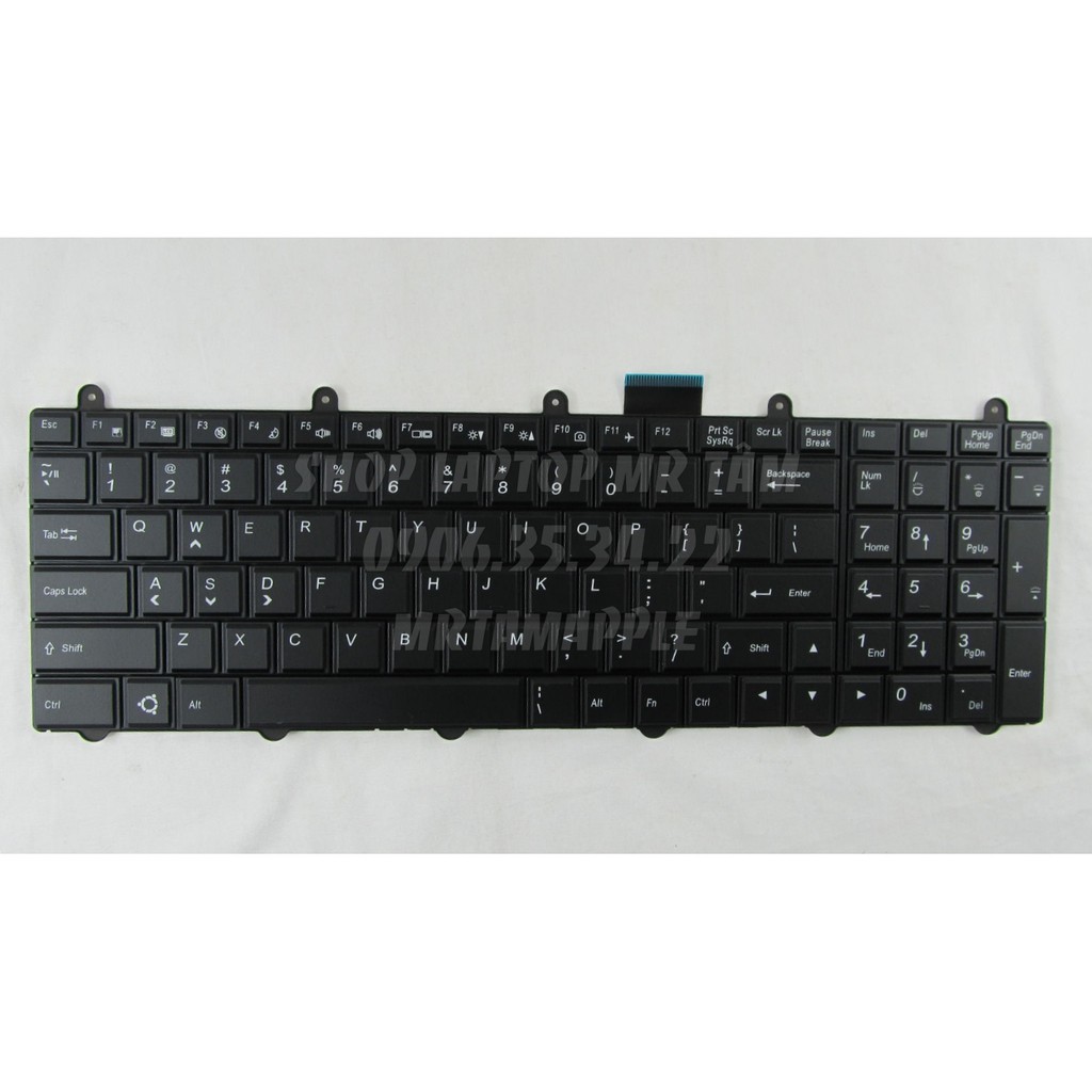 (KEYBOARD) BÀN PHÍM LAPTOP MSI GT780DX dùng cho GT60 GT70 GT780 GT780DX GT783 MS-1762