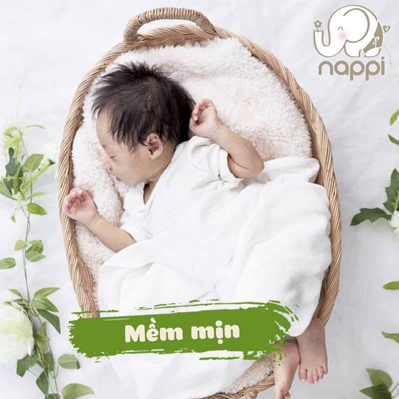 [ NAPPI ] [ HÀNG CHÍNH HÃNG ] Khăn đa năng Nappi 77x77