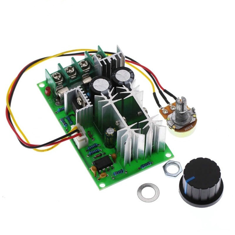 Mô Đun Điều Khiển Tốc Độ Động Cơ Dc10 - 60V Dc 12V 24V 36V 48V 20A