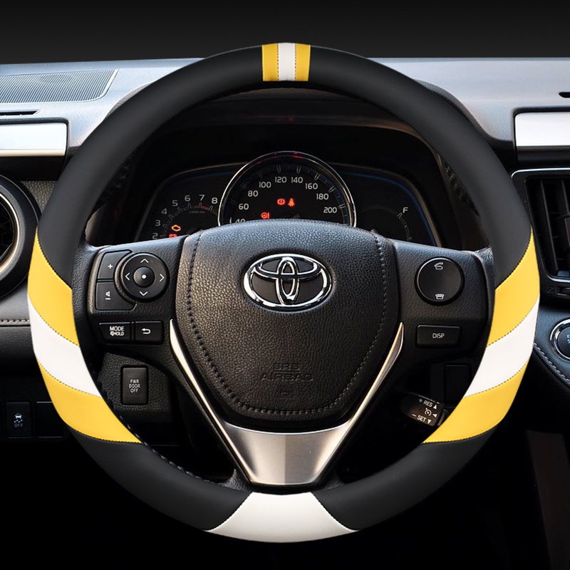 Bọc Vô Lăng Xe Hơi Toyota Allion Auris Avalon Aygo Vios Vitz Yaris Mark X Hilux corolla altis axio Onix Ốp