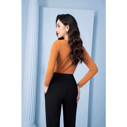 BIGSIZE Quần baggy nữ cạp chun tag da lưng cao tôn dáng chất UMI dày dặn co giãn tốt đủ size 45-80kg