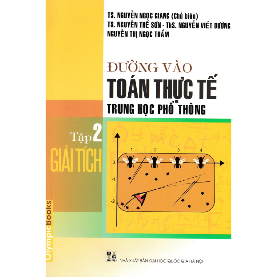 Sách - Combo Sách Đường Vào Toán Thực Tế Trung Học Phổ Thông (Bộ 3 Tập) - OB