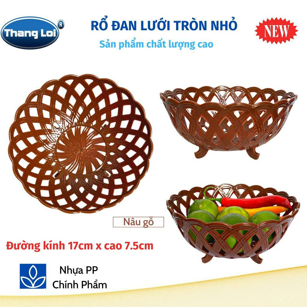 Rổ đan lưới Size Nhỏ Thắng Lợi 17x7.5cm đựng rau củ quả