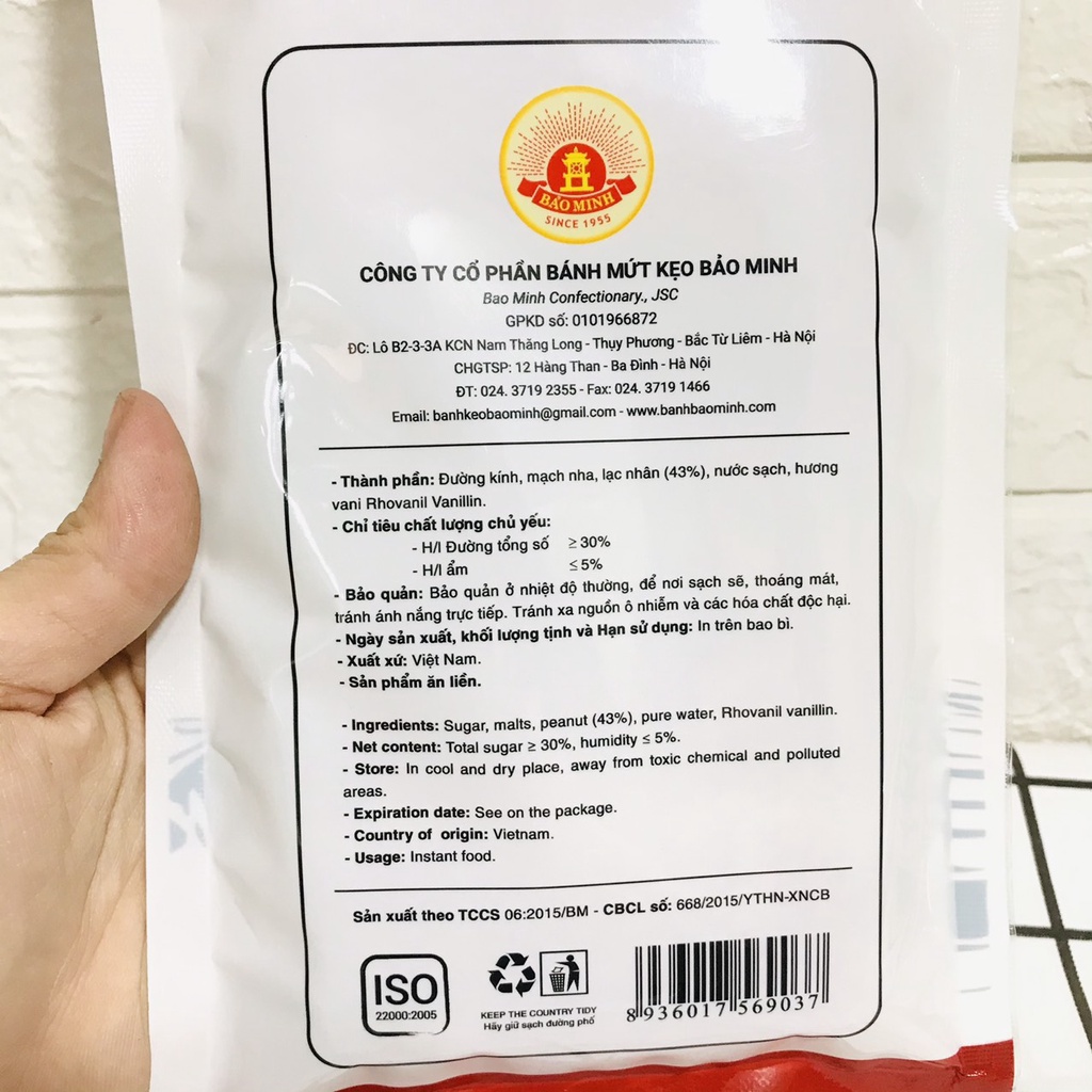 Kẹo lạc Thanh Bảo Minh - Đặc sản Việt 120G