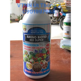 Amino bioted 603 ra rễ nhanh , đâm chồi mạnh to lá , dày lá