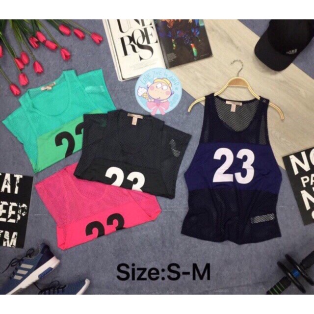 ÁO TANKTOP NỮ TẬP GYM -YOGA