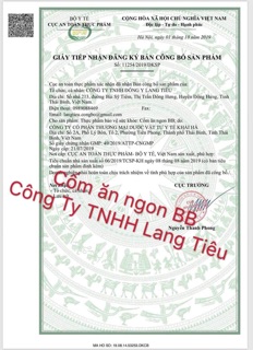 Cốm BB ăn ngon - Đông Y Lang Tiêu