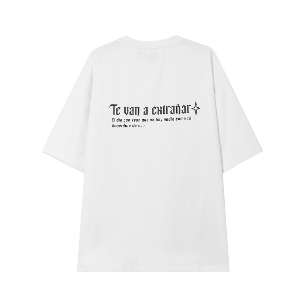 Áo thun form rộng tay lỡ Unisex in chữ Tevan Hook chất vải Cotton 100%