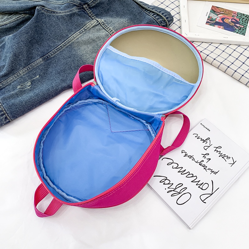 IU Fashion Children Toddler Girl Boy Preschool Backpacks Colorful Donut Pattern Kids School Travel Lunch Bags