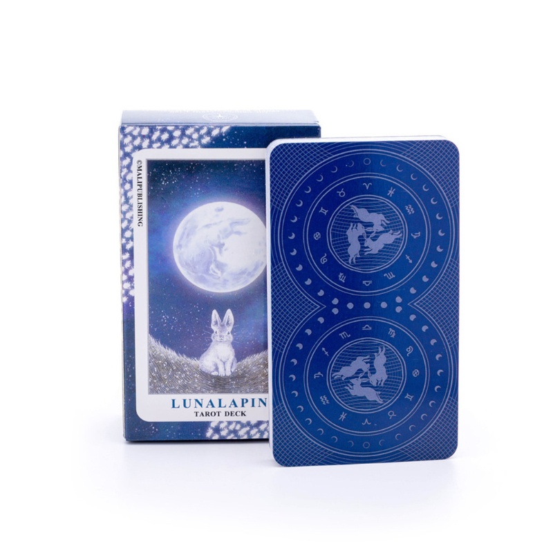 Bộ bài bói tarot Lunalapin phiên bản tiếng anh