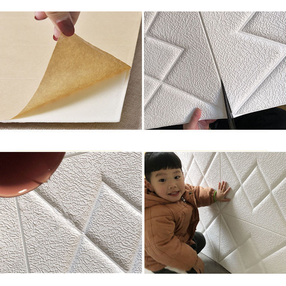 Miếng Dán Tường 3d Chống Dầu, Chống Nước Tự Dính Cho Nhà Bếp