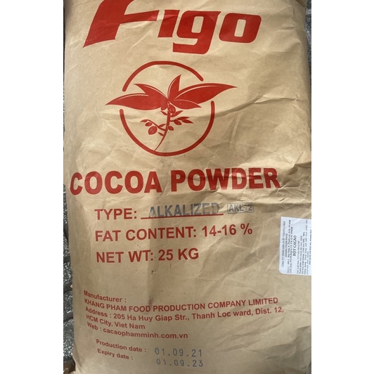 Bột cacao Figo chiết túi