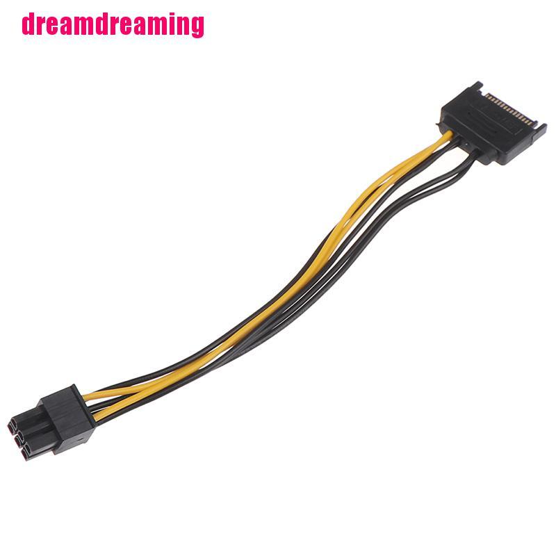 Cáp Chuyển Đổi Sata 15-Pin Sang 6 Pin Pci-E Sata Cho Điện Thoại
