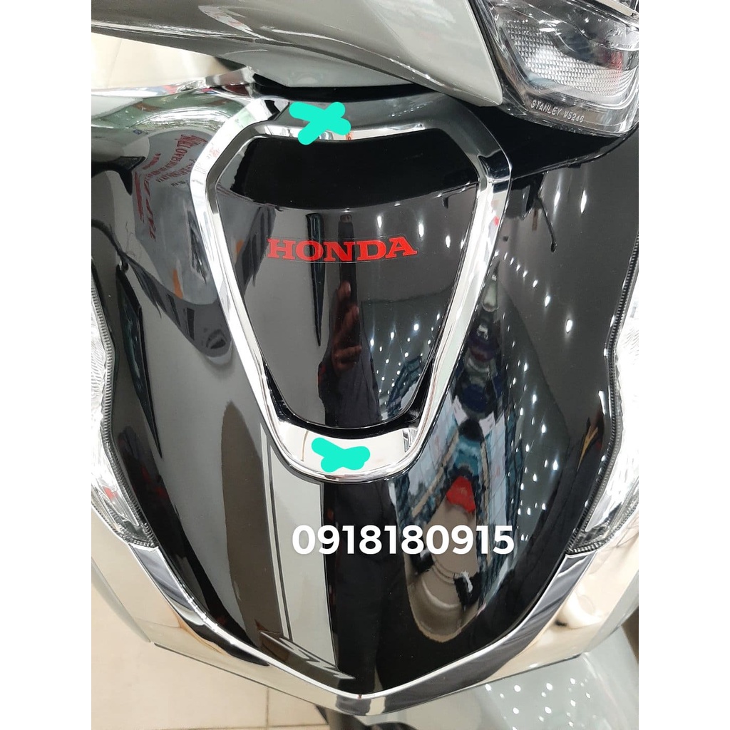 Nắp trang trí phía trước mặt nạ sh 2020-2021 honda