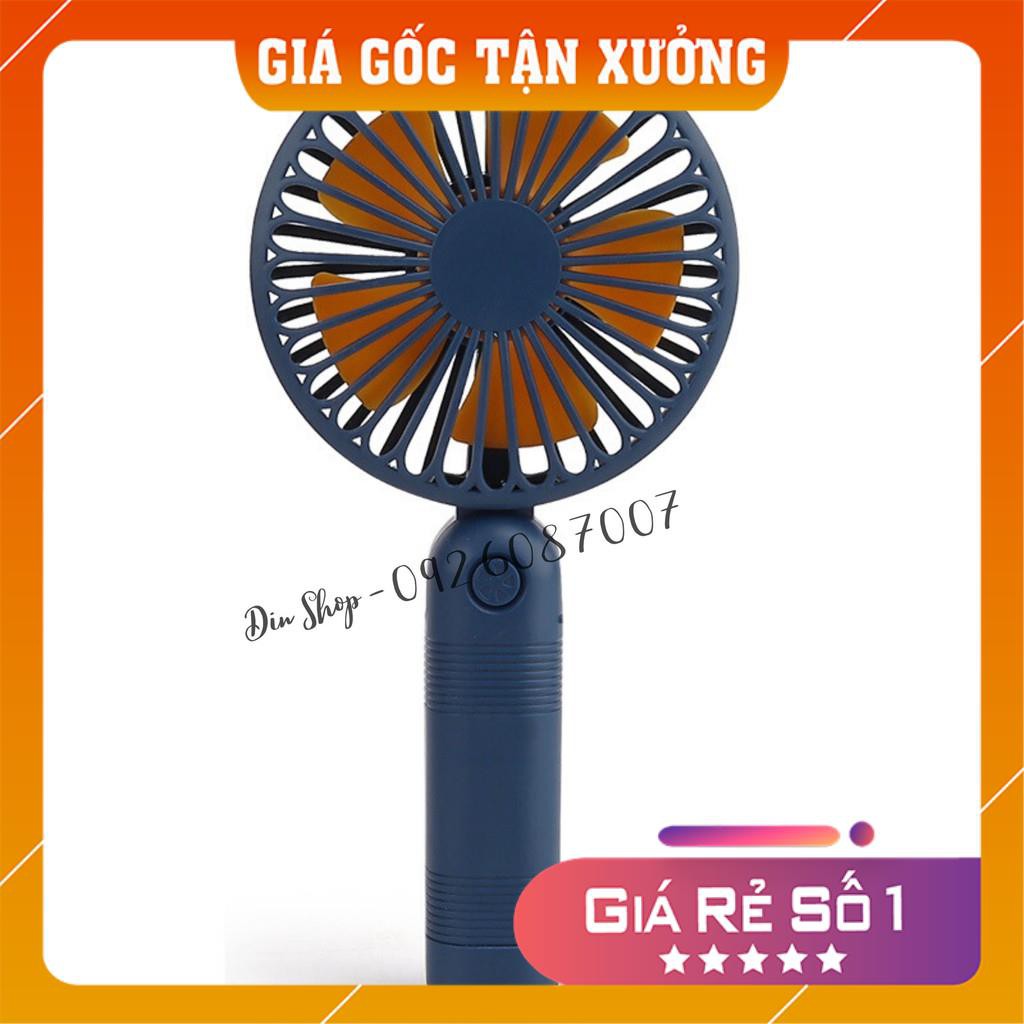 Quạt Cầm Tay 🦋Hàng Nhập Khẩu🦋 Quạt mini cầm tay tích điện gấp gọn có cổng sạc USB nhiều màu sắc | BigBuy360 - bigbuy360.vn