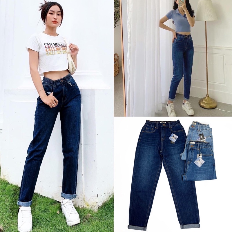 Quần Baggy lưng thun Xuất Xịn Siêu Chất lun khách ơi MÓM STORE