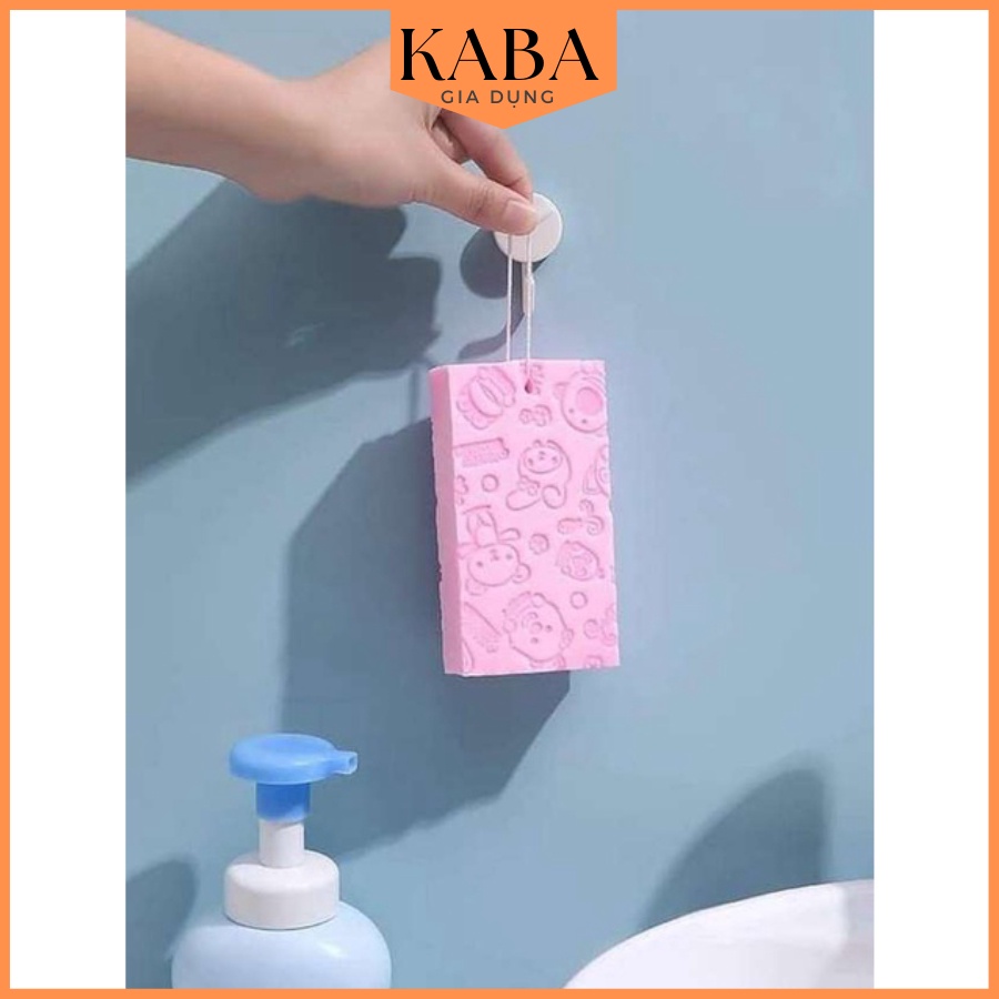 Miếng kì ghét bông tắm bọt biển kỳ ghét tẩy da chết bông kì ghét siêu sạch KABA