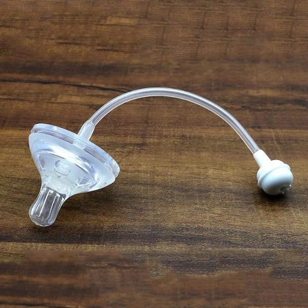 Núm ti chống sặc cho bình sữa Pigeon cổ rộng, chất liệu silicone cao cấp, an toàn tiện lợi - Thiên Phúc Store