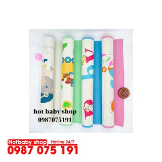 Tấm lót - nệm cao su non thiên nhiên chiếu chống thấm thoáng mát cho bé 60x90cm