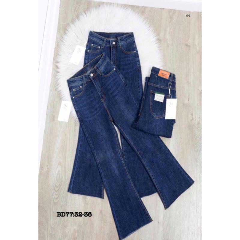 Quần jeans xanh Bigsize ống loe 55-90 kg | BigBuy360 - bigbuy360.vn