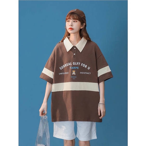 Thun Polo Phối Màu Hàng Quảng Châu Ulzzang