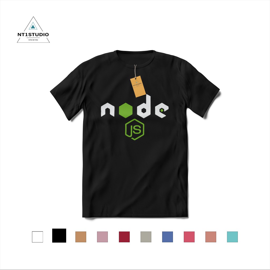 Áo thun nodejs developer Javascript - NT1STUDIO