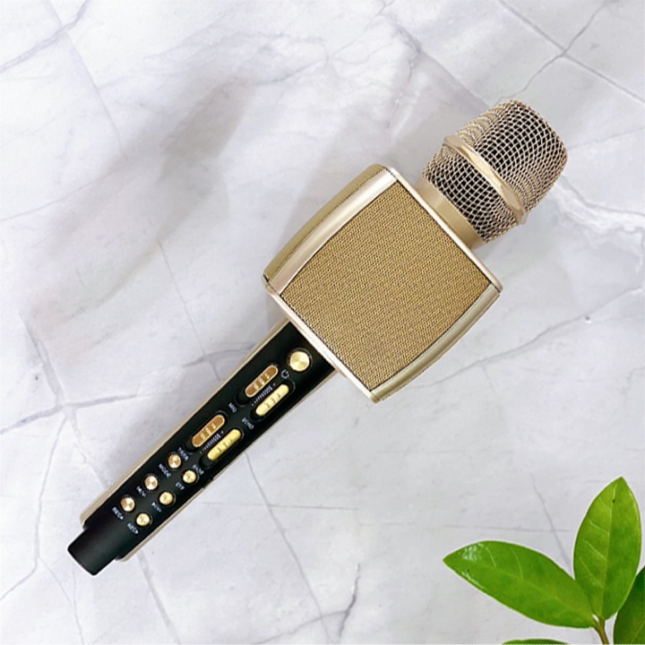 Micro Karaoke Bluetooth YS92  Dùng Livetream Vùa Hát Như Micro Loa Rời Bình Thường - BASS SIÊU TO