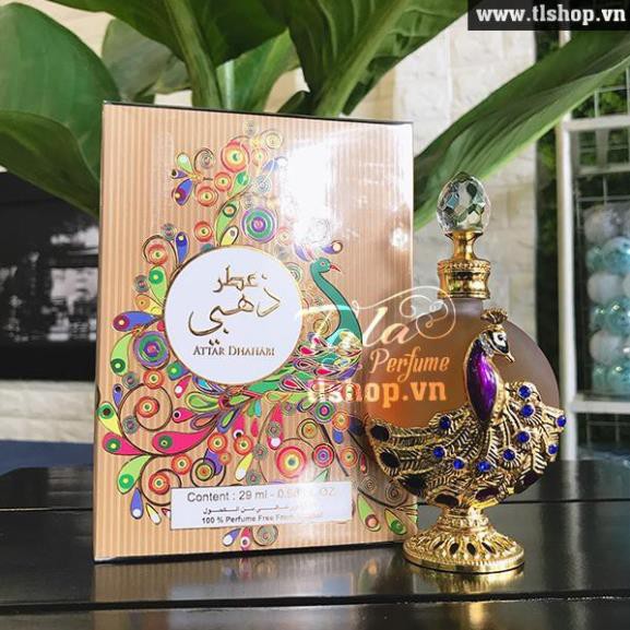 TINH DẦU NƯỚC HOA DUBAI ATTAR DHAHABI - CÔNG VÀNG NỘI ĐỊA SỐ 29