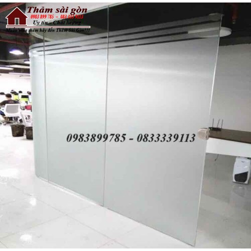 [ khổ 1,2m x 1m] Decal dán  kính cát mờ