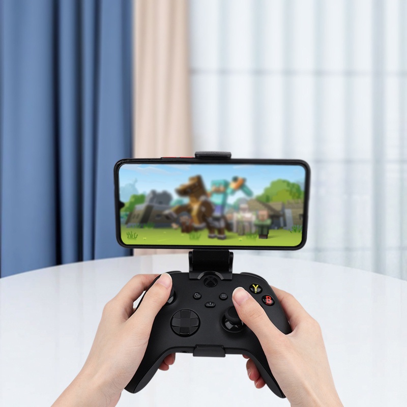 Bộ Tay Cầm Chơi Game Không Dây Có Giá Đỡ Cho Điện Thoại Trên Xbox