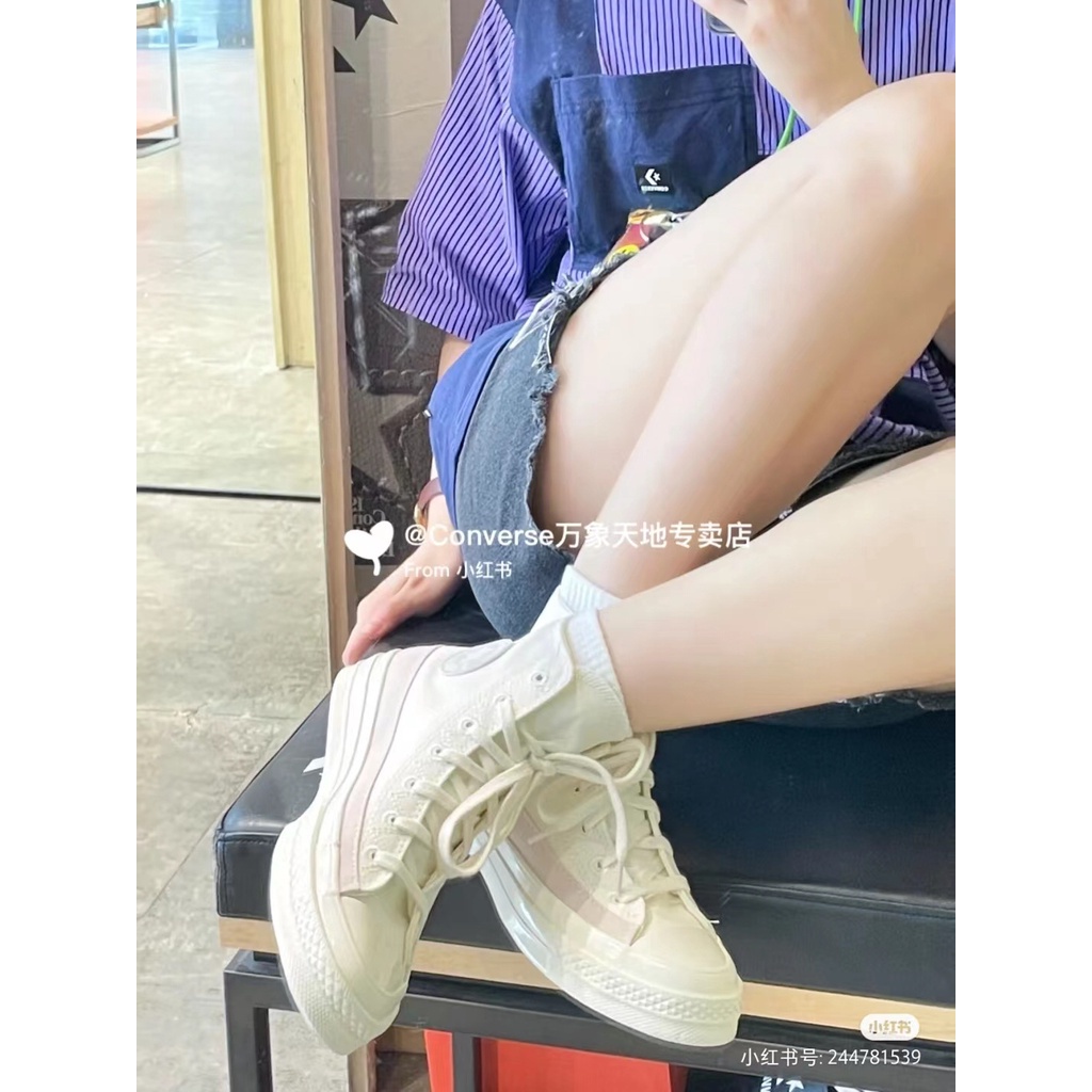 Giày Thể Thao CONVERSE Vải Canvas Thiết Kế Đơn Giản Thoải Mái Cho Nam Và Nữ