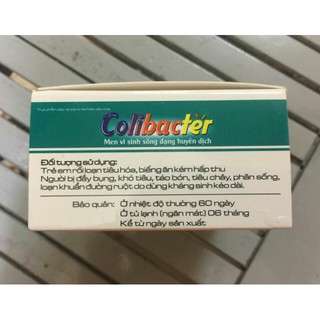 Men vi sinh Colibacter (hàng date mới liên tục)