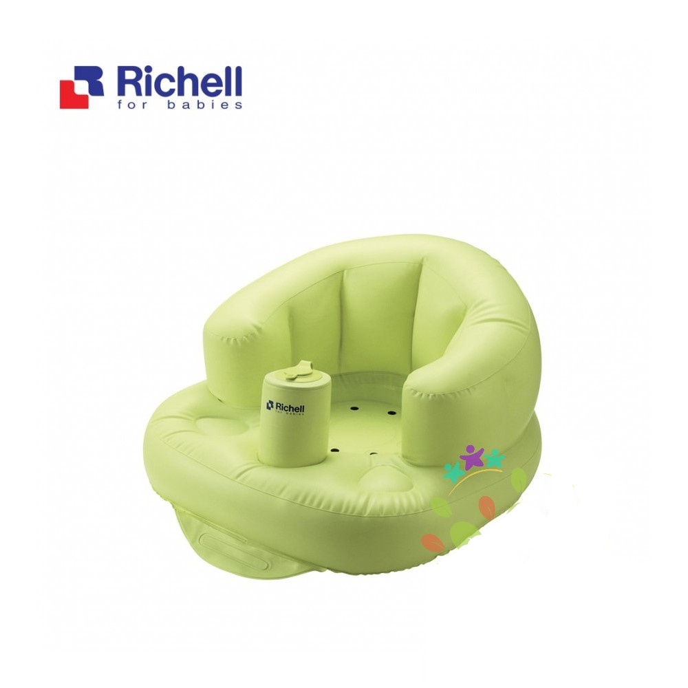 Ghế hơi tập ngồi Richell Nhật Bản hàng chính hãng