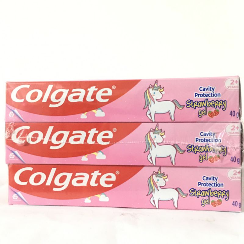 Kem đánh răng Colgate trẻ em hương dâu 40g