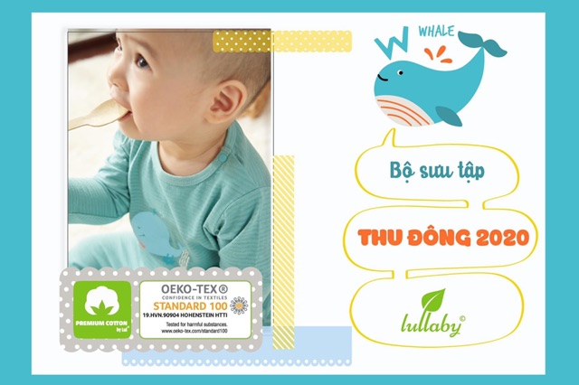 [LULLABY SALE] Bộ dài tay cài giữa Cotton Sơ Sinh / Bé Trai / Bé Gái