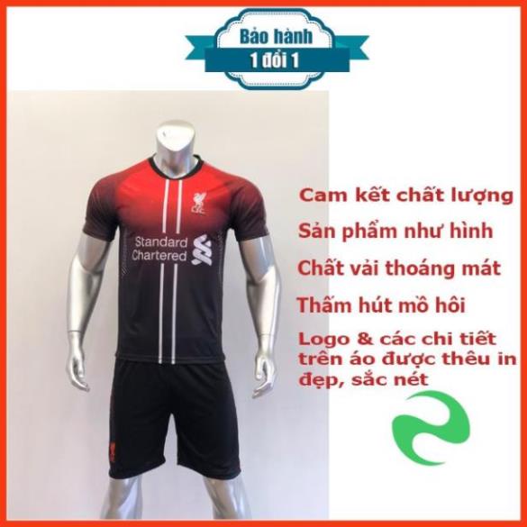 Áo Đấu Liverpool 2019-21 MÀU ĐEN ĐỎ * Đẹp 😍