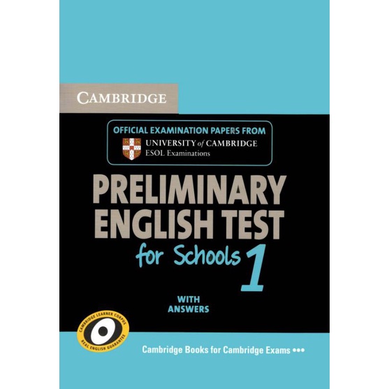 Cambridge Preliminary English Test (PET) - 8c