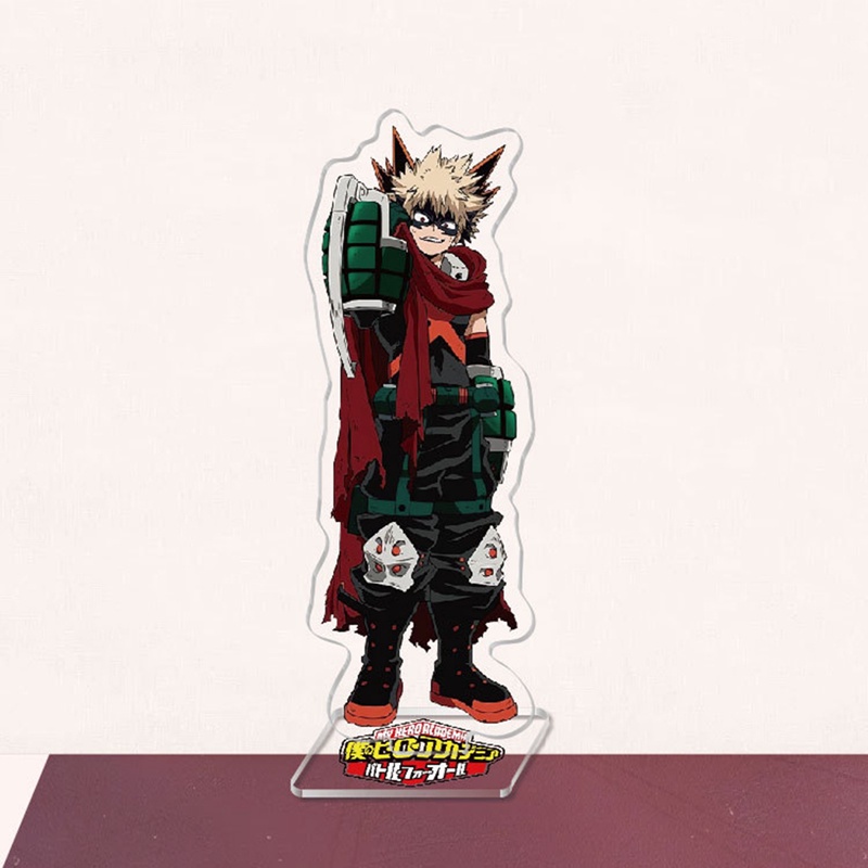 Mô hình nhân vật anime my hero academia bằng acrylic đứng dành cho để bàn trang trí