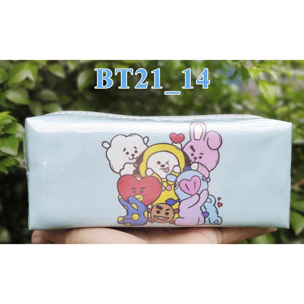 Bóp viết BT21 (5 MẪU 14 -> 18)