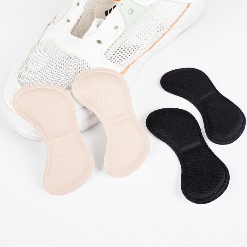Set 2 miếng dán gót giày bằng xốp 4d chống trượt chống mài mòn tiện dụng
