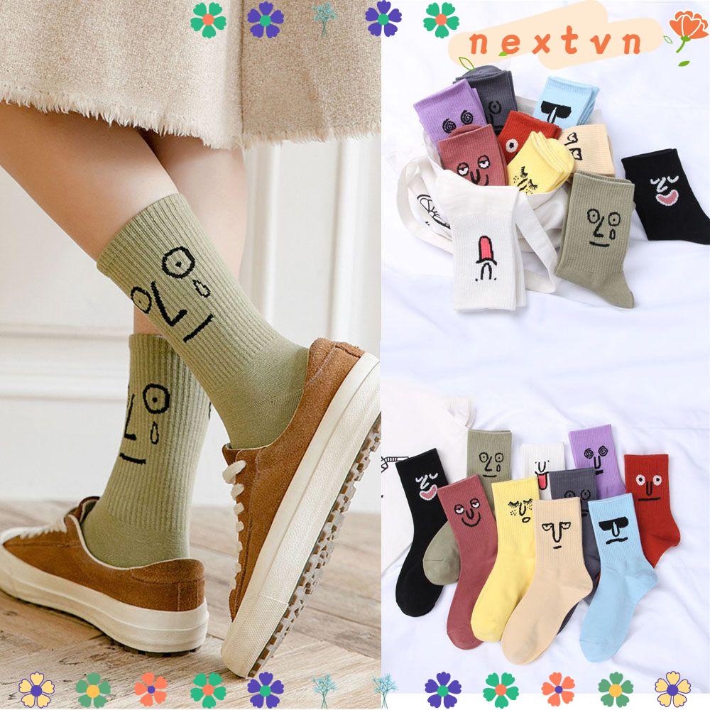 Vớ ngắn thiết kế họa tiết sáng tạo dành cho cả nam và nữ