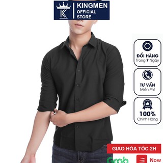 Sơ mi nam dài tay công sở cao cấp Vesca form rộng thời trang Hàn Quốc A1