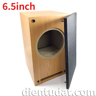Thùng Loa Mê Cung Toàn Dải 6.5inch - Kèm Lưới