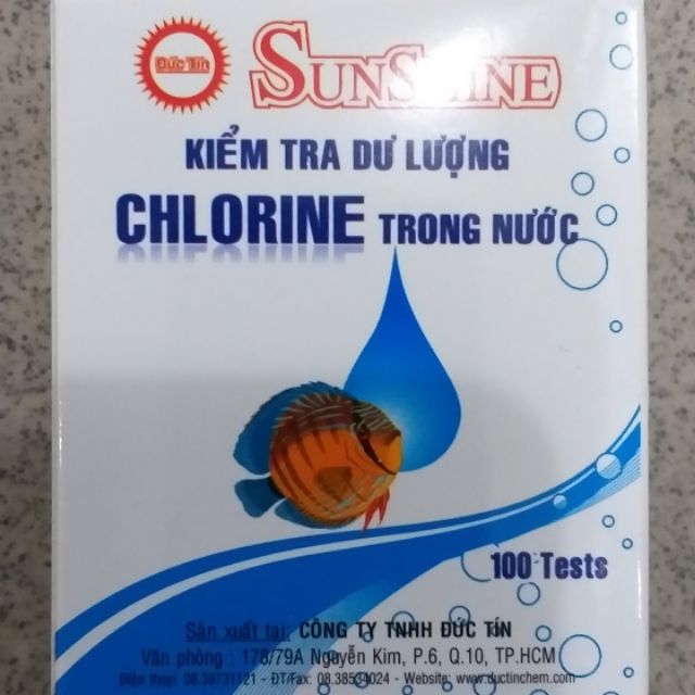 Test Clo clo thử nước