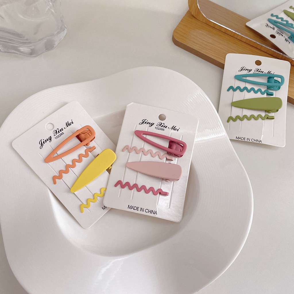 Kẹp Tóc Nữ Hình Trái Tim Xinh Xắn