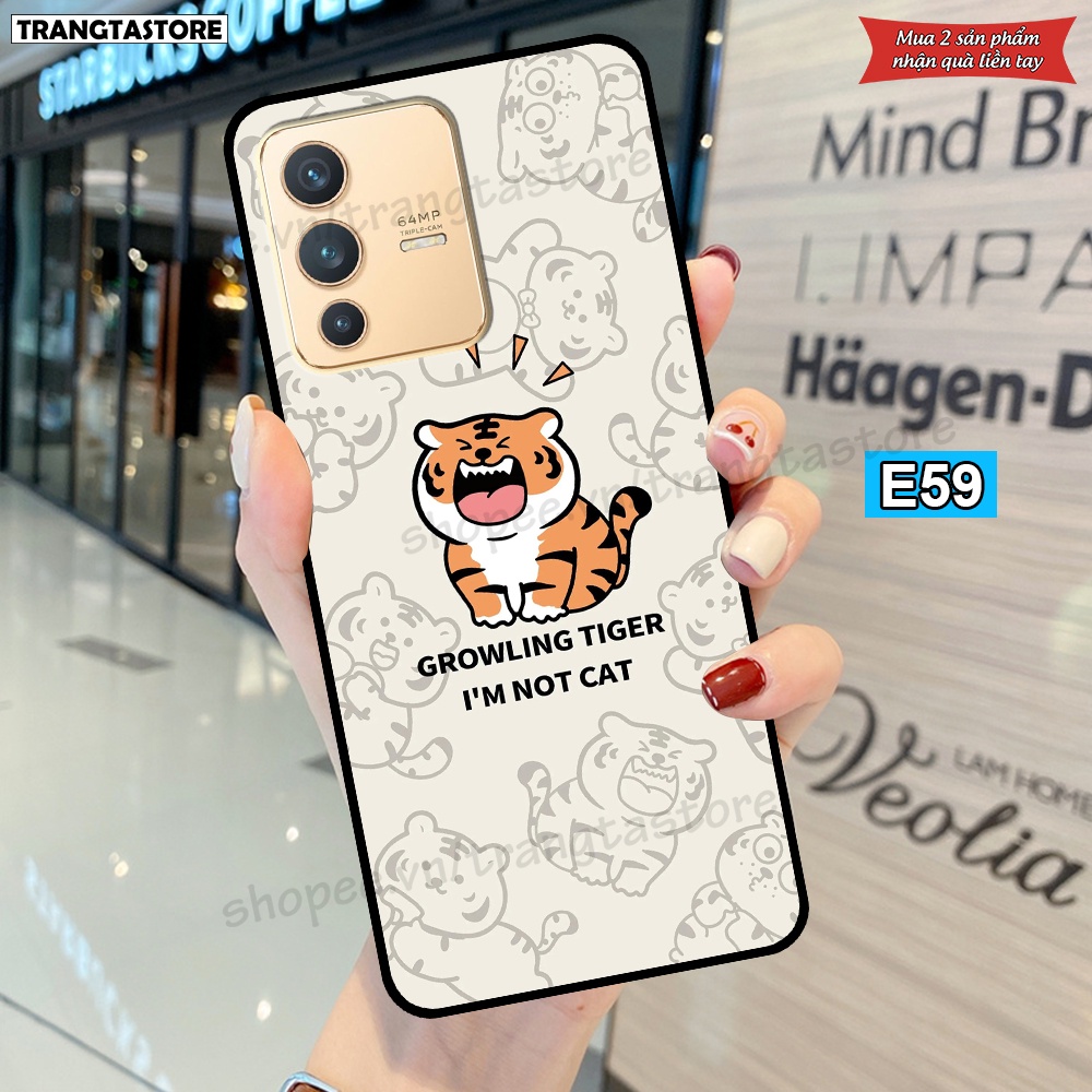 Ốp điện thoại  bảo vệ cho Vivo V23 5G 2022 dễ thương