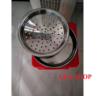 KHAY ÚP LY TRÒN INOX