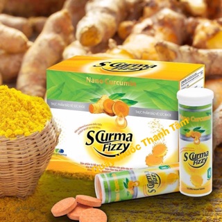 Viên sủi dạ dày Scurma Fizzy hộp 2 tuýp