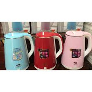 [ Giá gốc] Ấm Siêu Tốc 2 Lớp Jiplai Thái Lan 2,5L