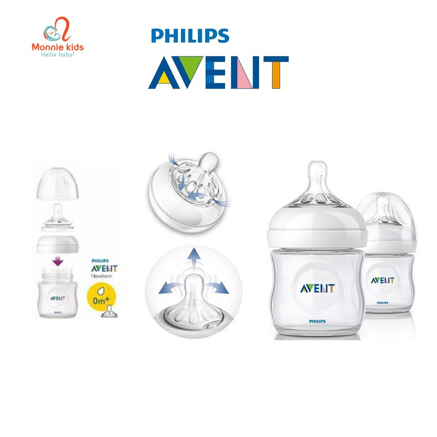 Bình sữa AVENT Natural 125ml/260ml